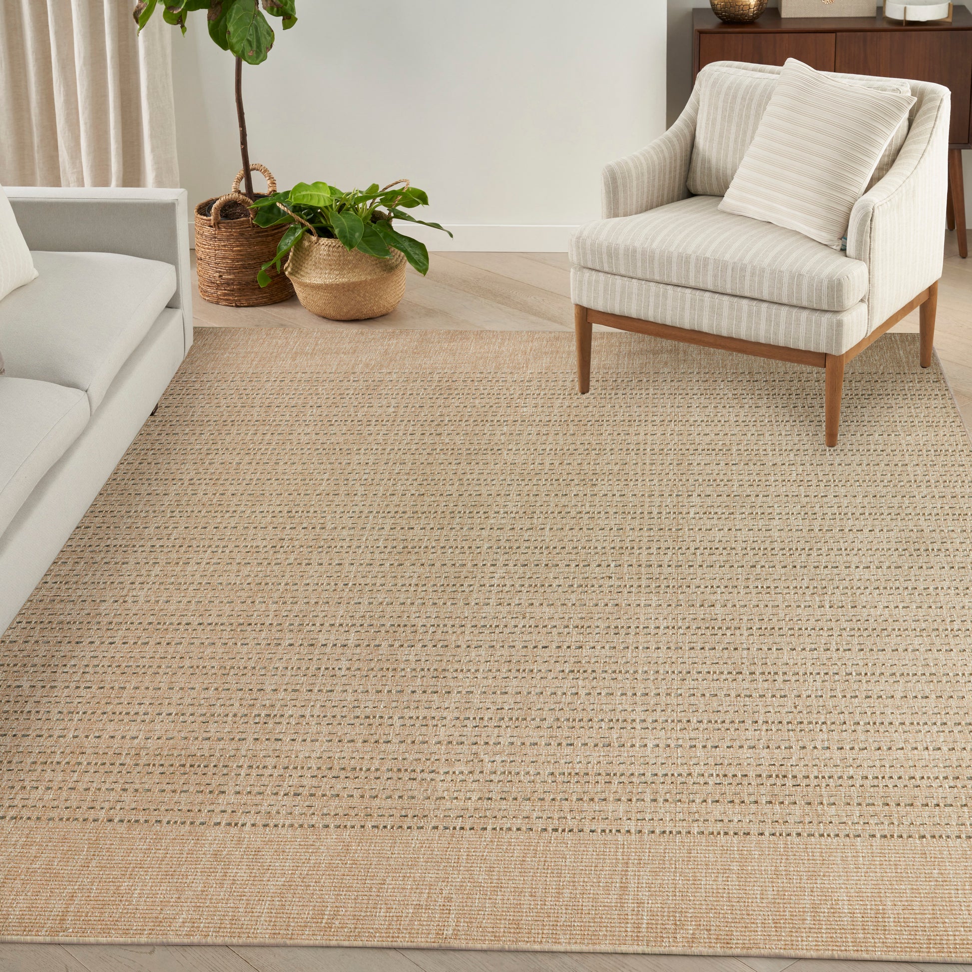 Nourison Home Tulum  Taupe  Contemporary
