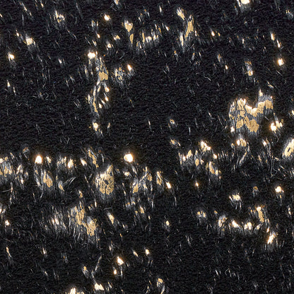 Nourison Home Cozy Shimmer  Black Gold  Contemporary