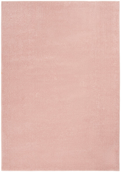 Nourison Home Nourison Essentials NRE01 Pink Contemporary Power-loomed Rug