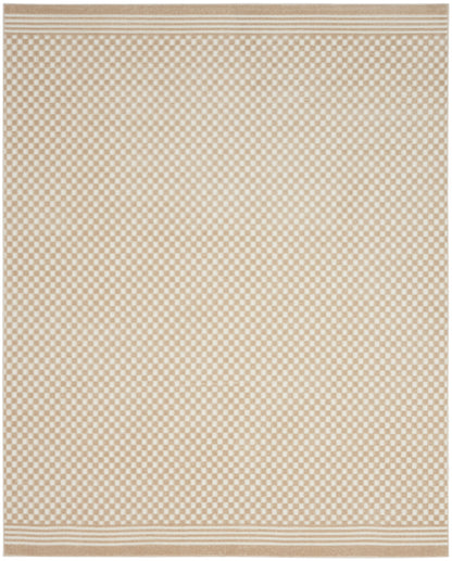 Nourison Home Care Free  Beige  Contemporary