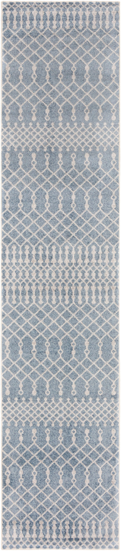 Nourison Home Astra Machine Washable ASW10 Blue Transitional Power-loomed Rug