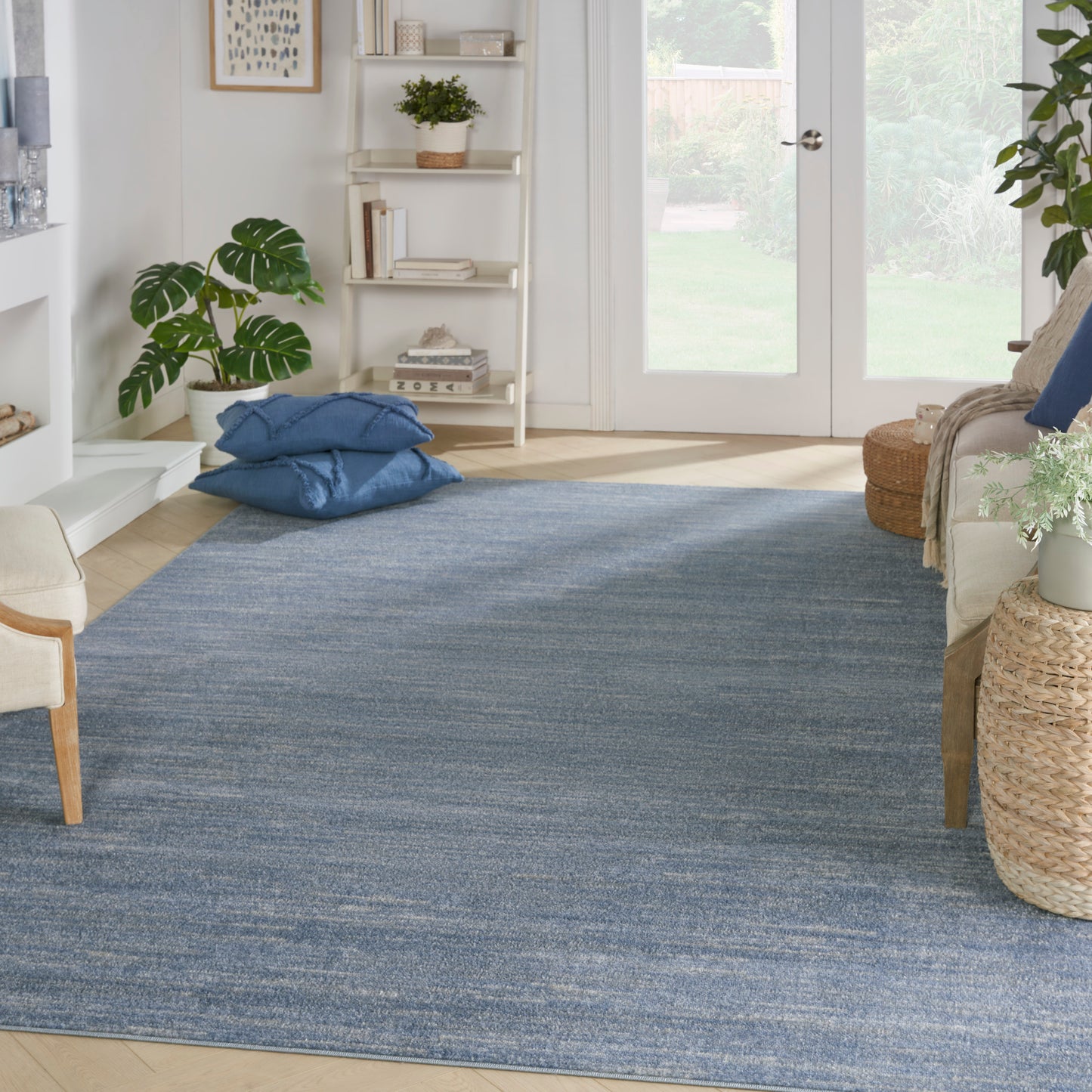 Nourison Home Nourison Essentials  Blue Grey  Contemporary