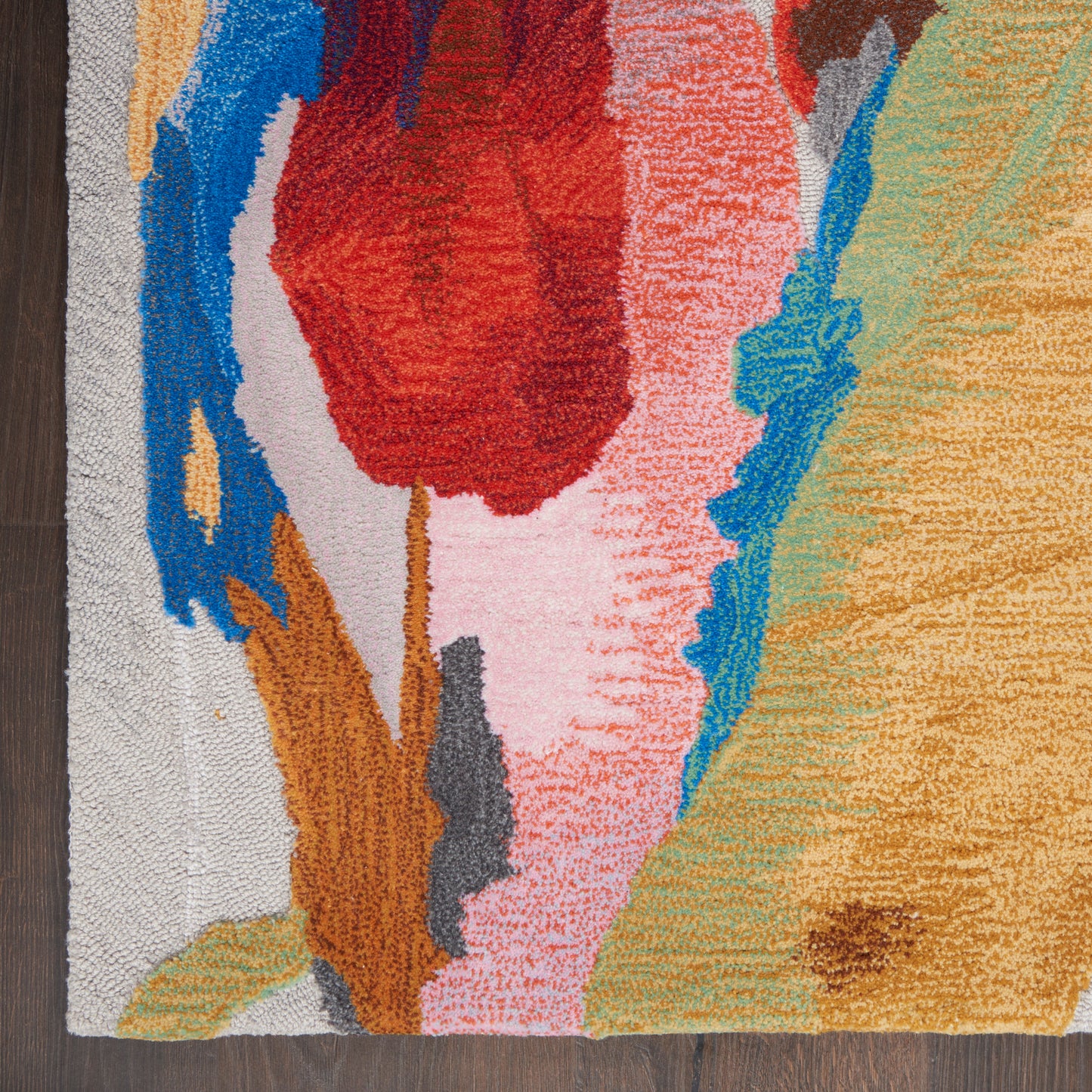 Nourison Home Symmetry  Multicolor  Contemporary