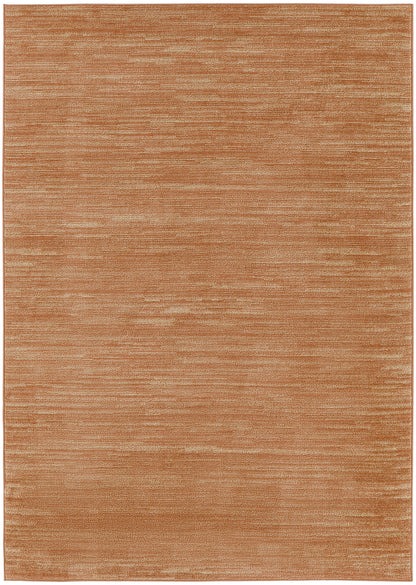 Nourison Home Nourison Essentials NRE01 Rust Contemporary Power-loomed Rug