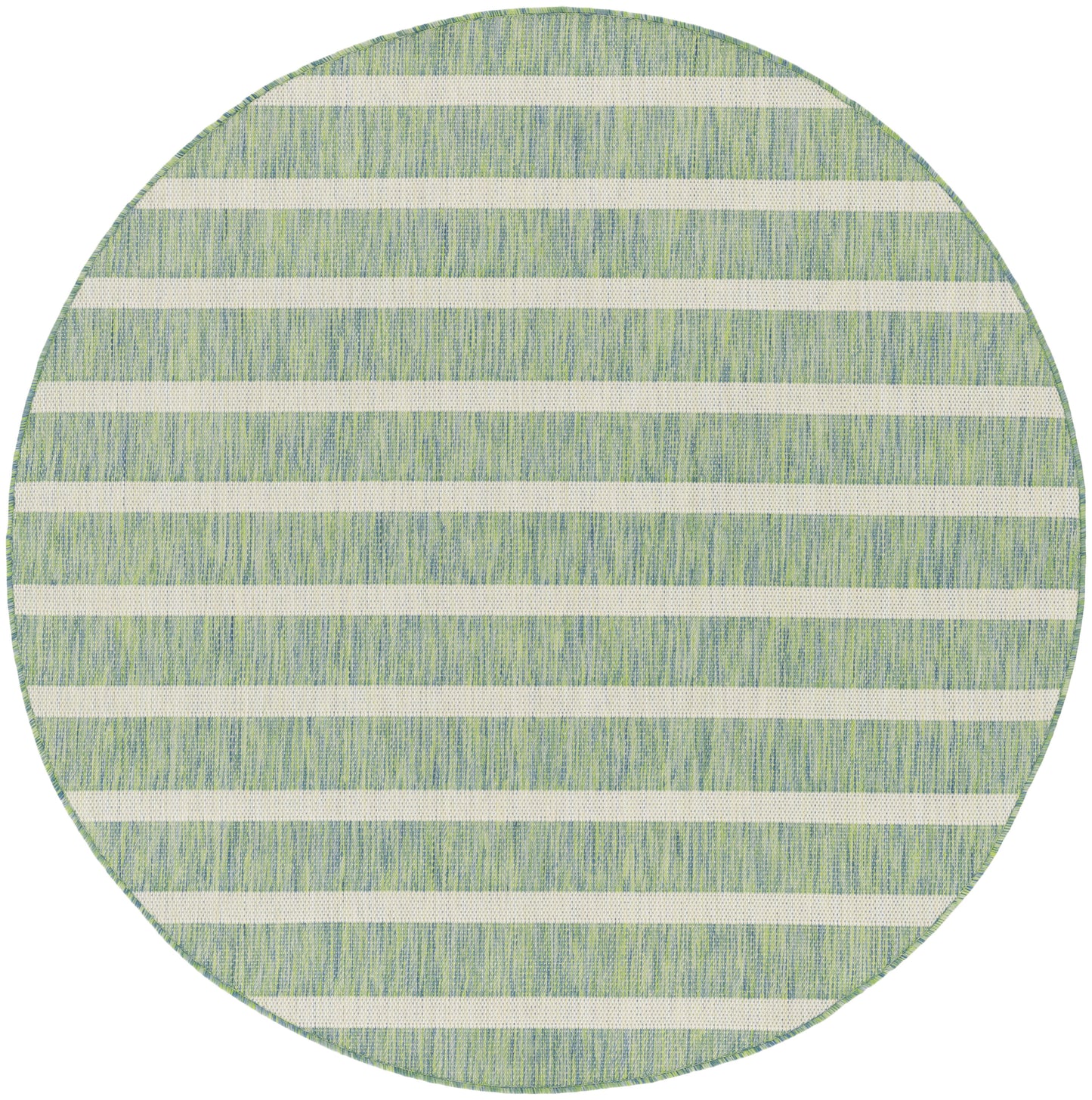Nourison Home Positano POS03 Blue Green Ivory Contemporary Power-loomed Rug