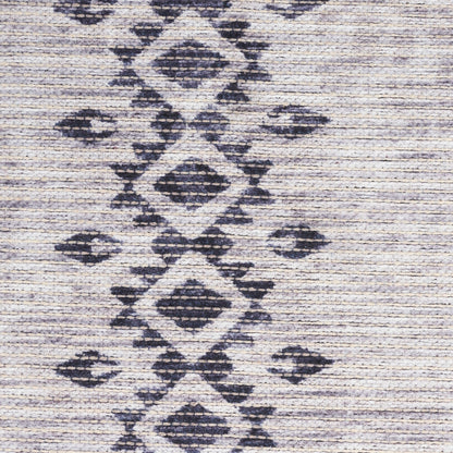 Nourison Home New Concept Washables  Ivory Charcoal  Contemporary
