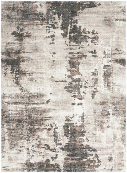 Nourison Home American Manor AMR04 Ivory Mocha Contemporary Power-loomed Rug