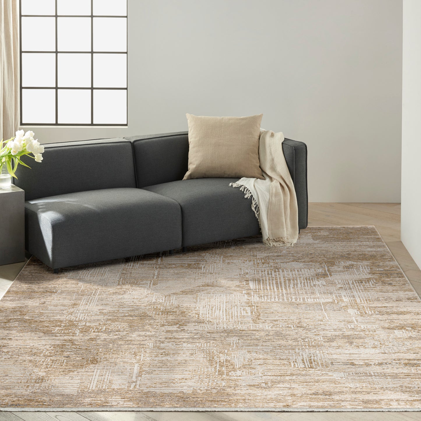 Calvin Klein CK078 Summit  Mocha Ivory  Contemporary