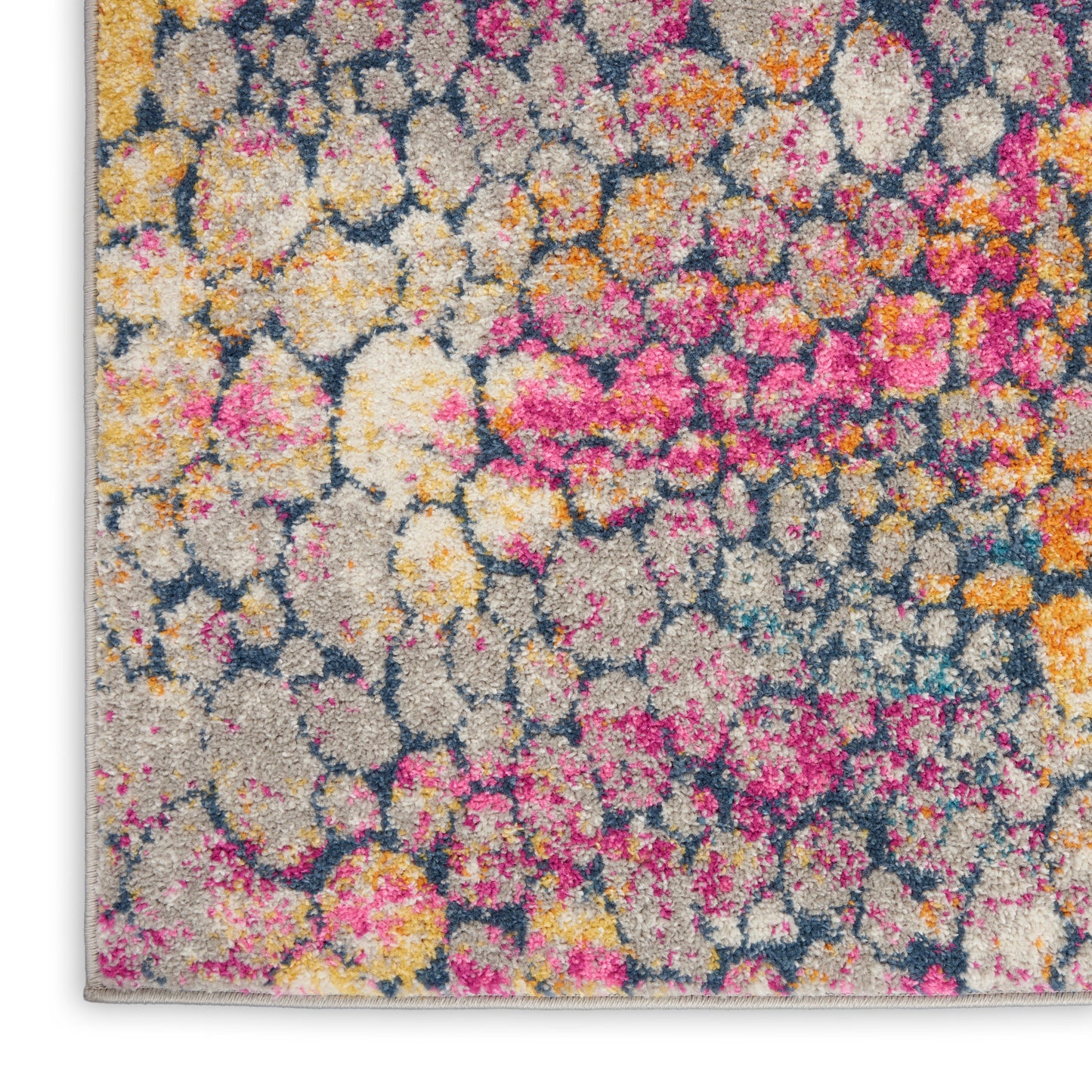 Nourison Home Passion  Yellow Multicolor  Contemporary