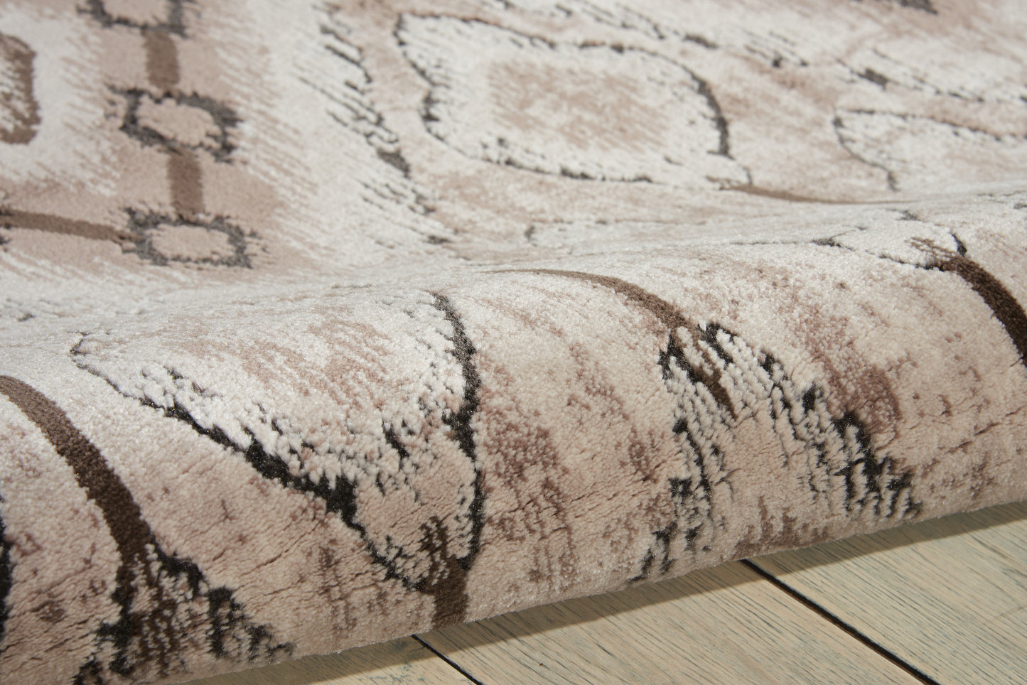 Nourison Home Karma  Beige  Transitional