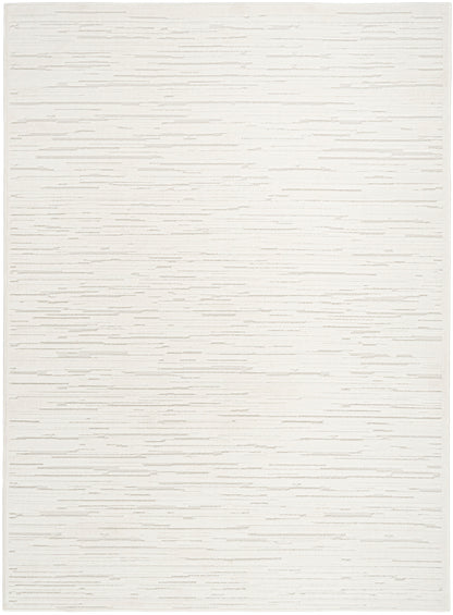 Nourison Home Care Free CAF04 Ivory Contemporary Loom-woven Rug