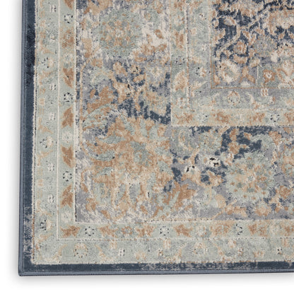 Nourison Home Malta  Navy  Traditional