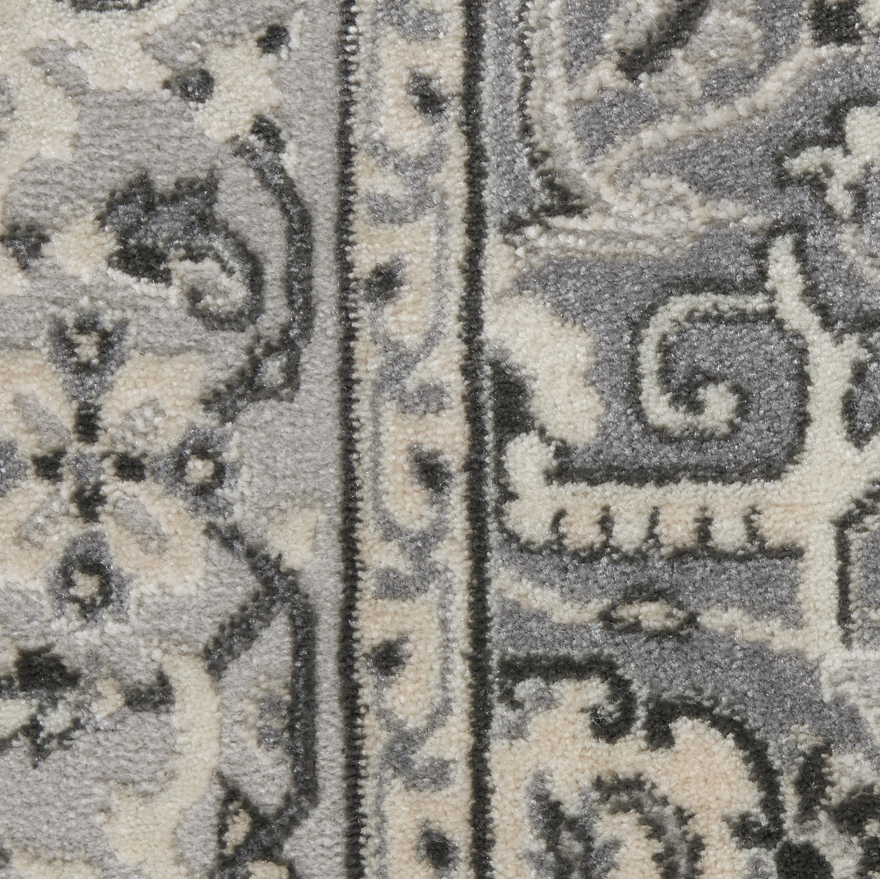 Nourison Home Grand Villa  Grey  Traditional
