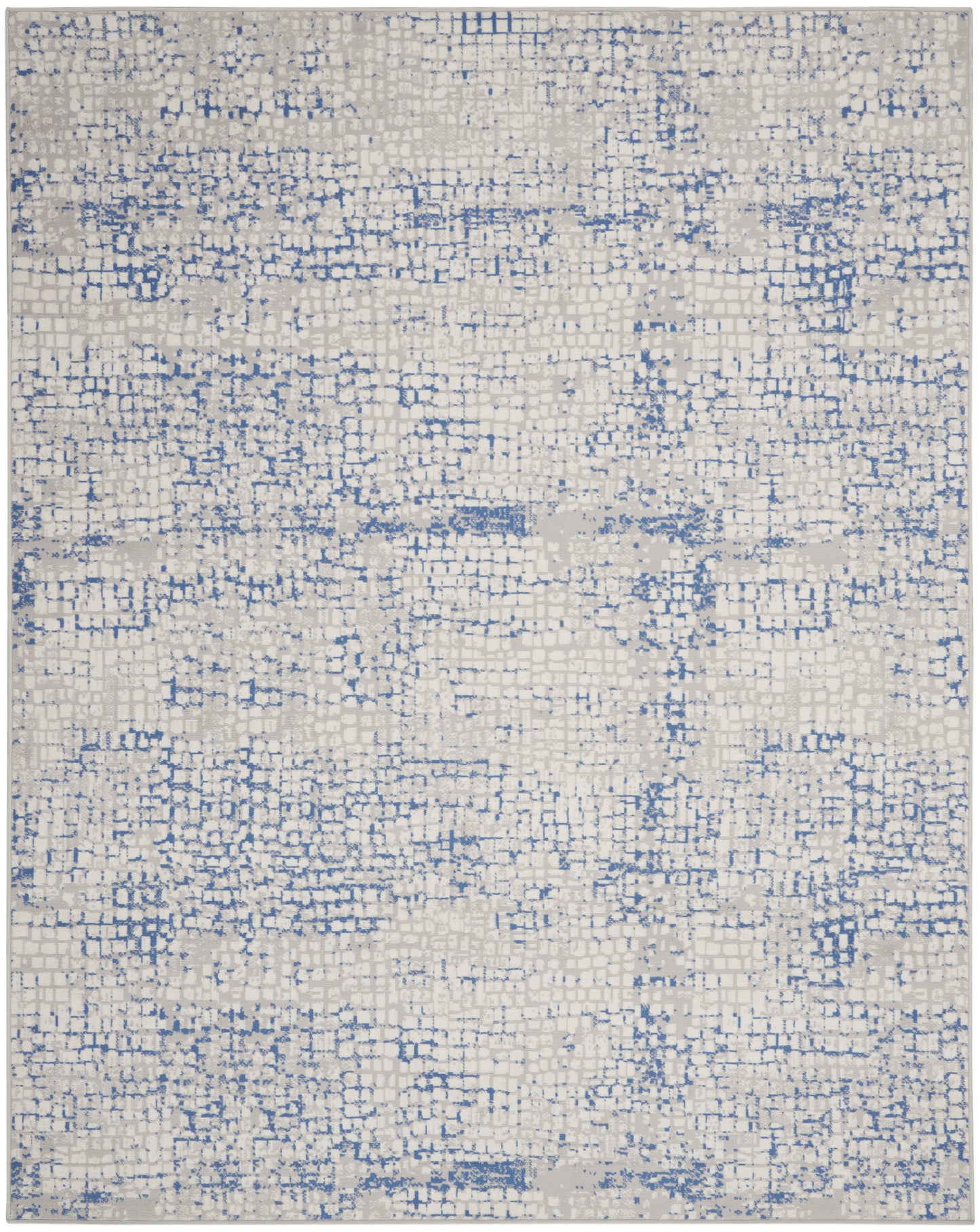 Nourison Home Whimsicle WHS07 Grey Blue Contemporary Power-loomed Rug