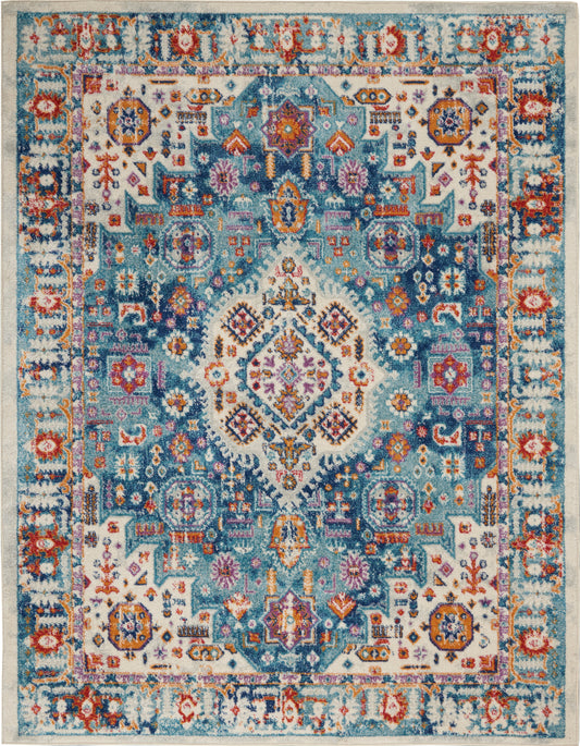 Nourison Home Passion  Ivory Multicolor  Transitional