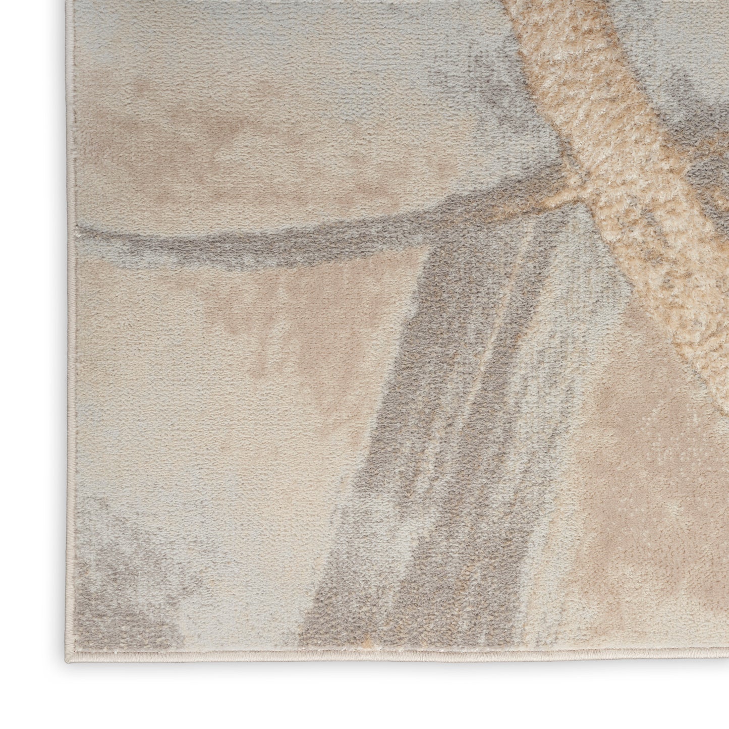 Nourison Home Splash  Beige Grey  Contemporary