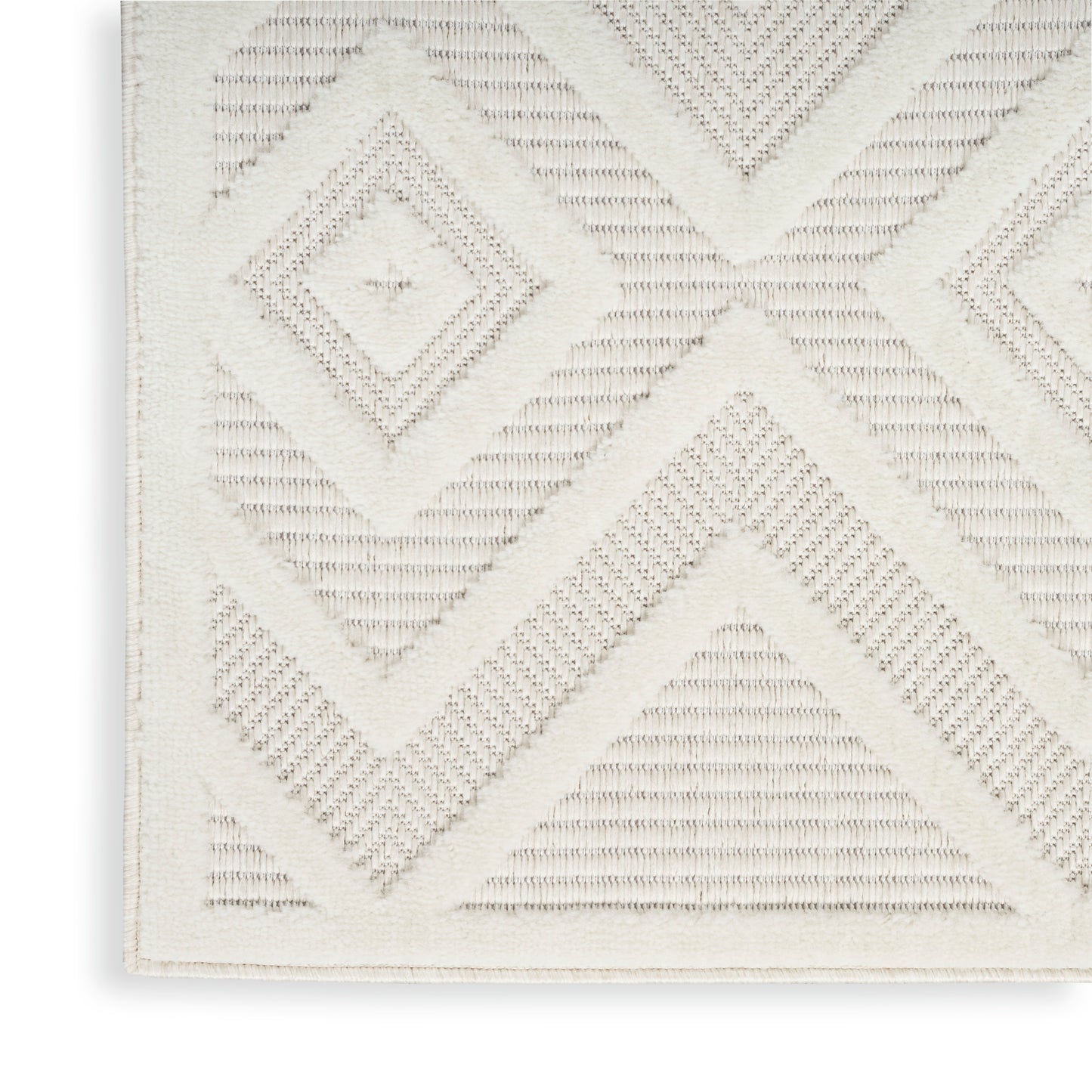 Nourison Home Versatile  Ivory White  Contemporary