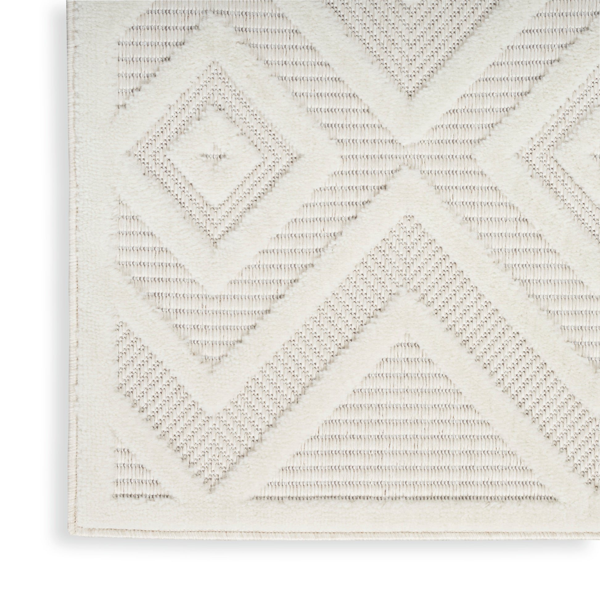 Nourison Home Versatile  Ivory White  Contemporary