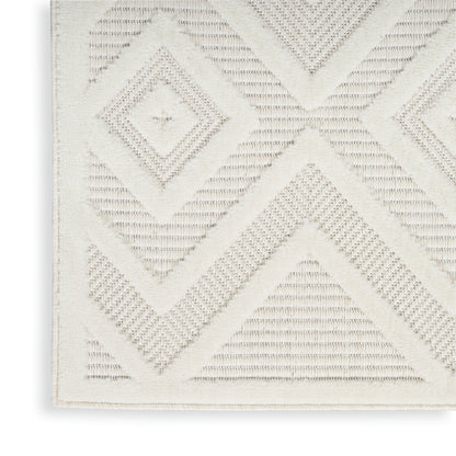 Nourison Home Versatile  Ivory White  Contemporary