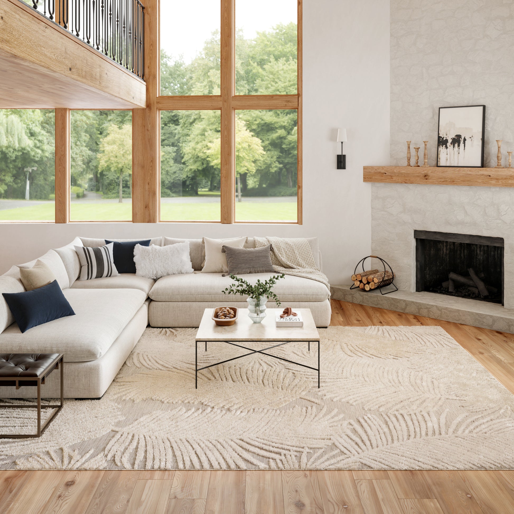 Nourison Home Suncoast  Beige  Contemporary