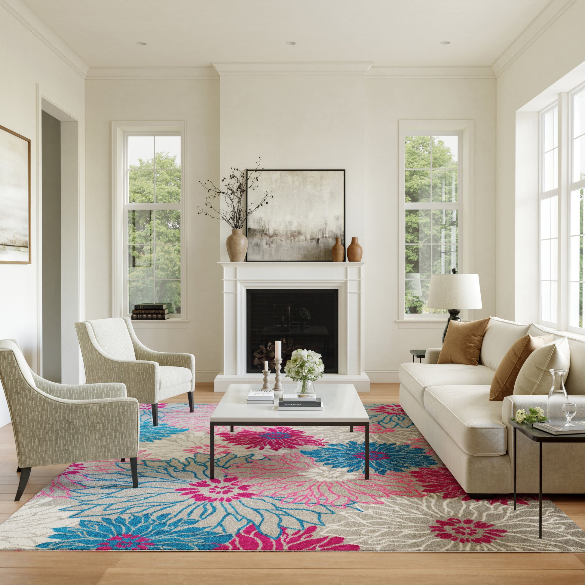Nourison Home Passion  Grey  Contemporary