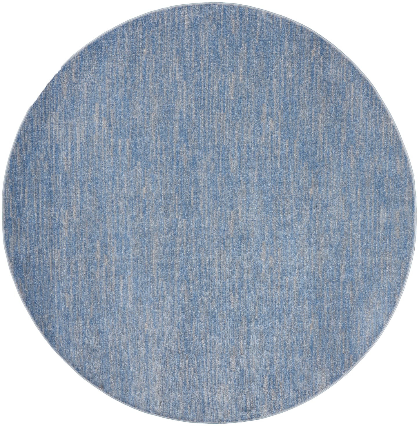 Nourison Home Nourison Essentials NRE01 Blue Grey Contemporary Power-loomed Rug