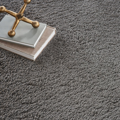 Nourison Home Dreamy Shag  Grey  Contemporary