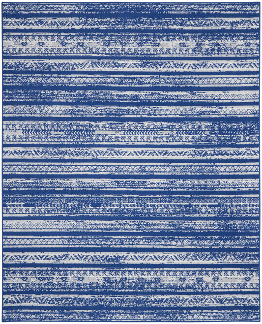 Nourison Home Whimsicle  Navy Ivory  Transitional