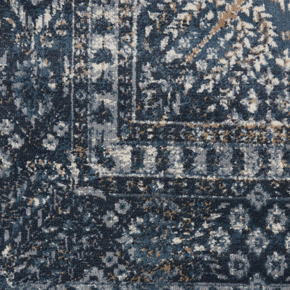 Nourison Home Malta  Navy  Traditional