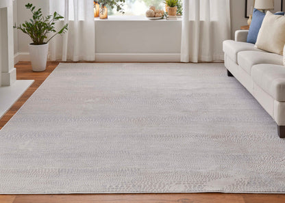 Feizy Prasad 39N8F Ivory Gray Modern/Casual Rug - Rugs - Feizy - Atlanta Designer Rugs