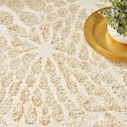 Nourison Home Ambiance  Ivory Gold  Contemporary