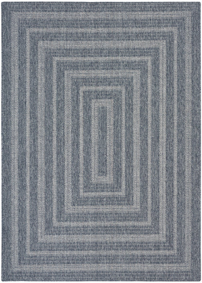 Nourison Home Tulum TLM04 Denim Contemporary Loom-woven Rug