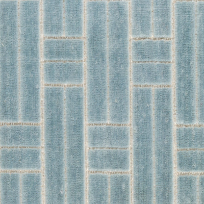 Nourison Home Washable Charm  Blue Ivory  Contemporary