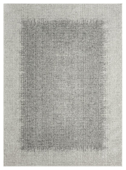 DKNY Grand Street GRN03 Light Grey Contemporary Power-loomed Rug