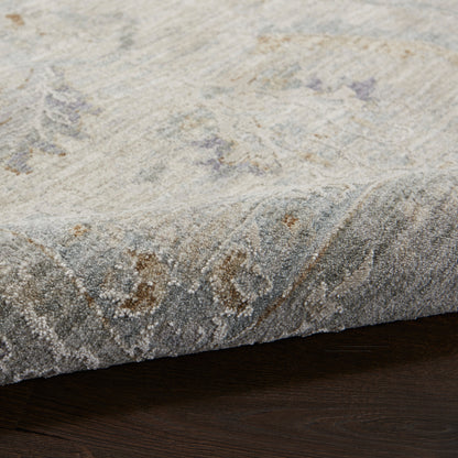 Nourison Home Infinite  Light Grey  Traditional