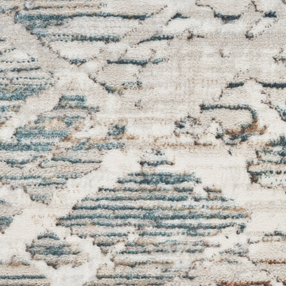 Nourison Home Glitz  Grey Multicolor  Contemporary