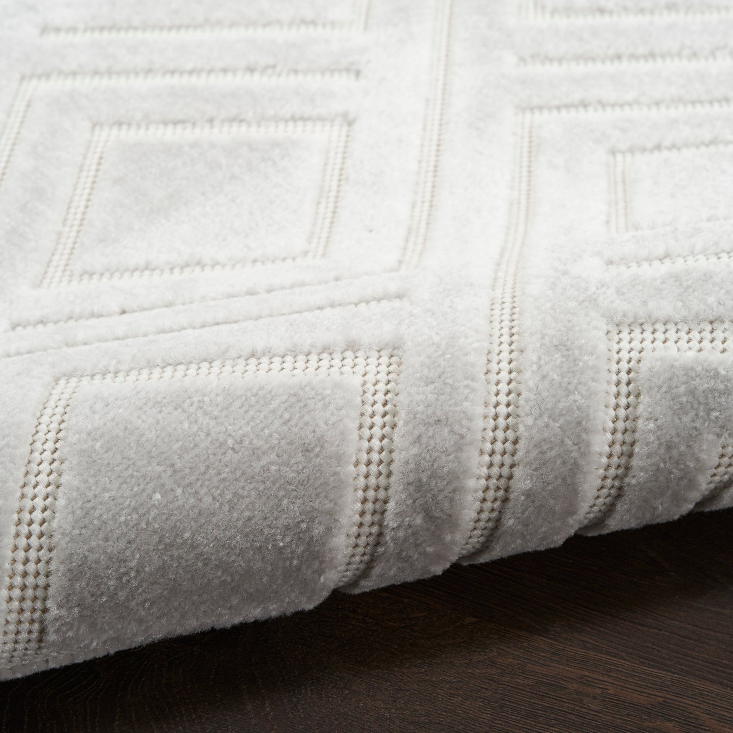 Nourison Home Care Free  Light Grey  Contemporary