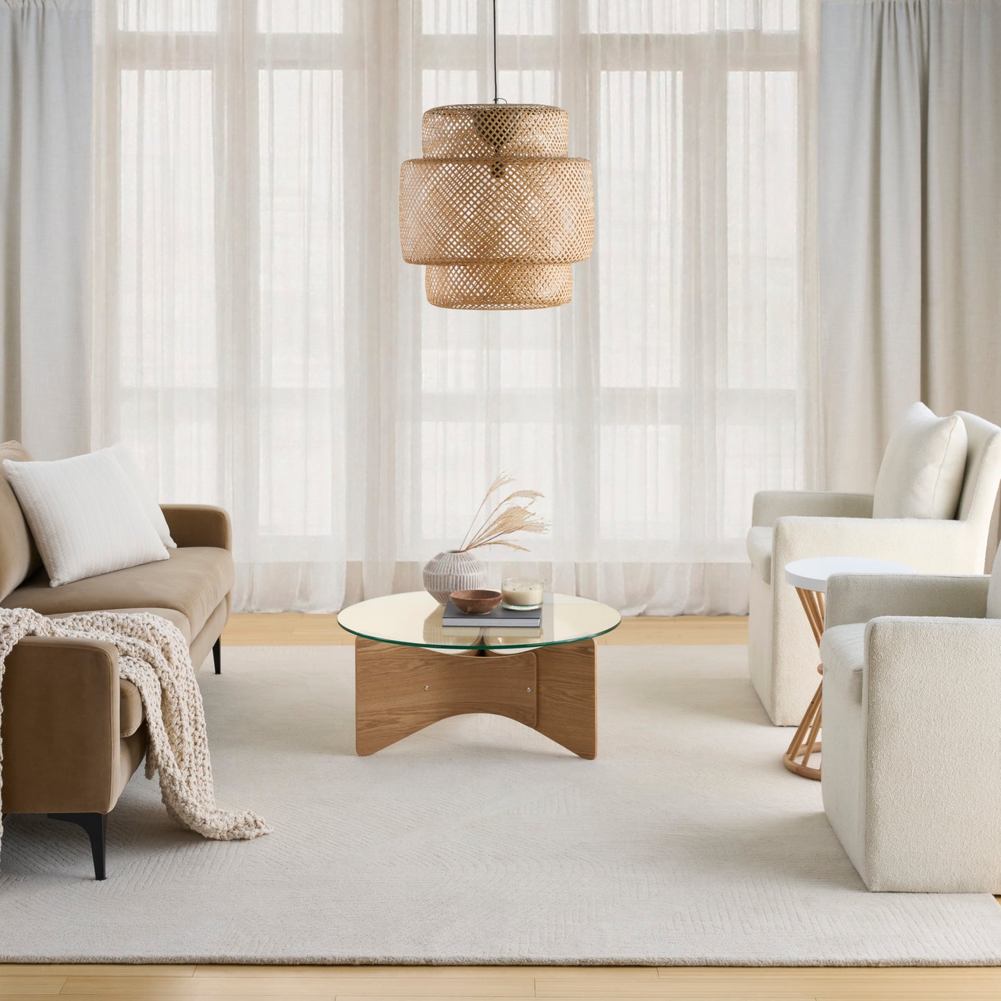 DKNY Pure Patterns  Ivory  Contemporary