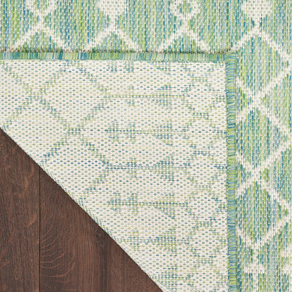 Nourison Home Positano  Blue Green  Contemporary