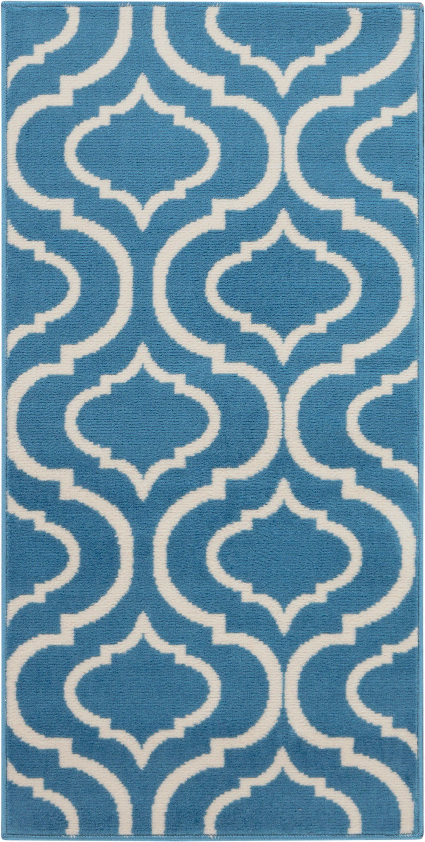 Nourison Home Jubilant JUB19 Blue Transitional Power-loomed Rug