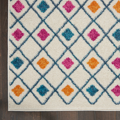 Nourison Home Passion  Ivory Multicolor  Transitional