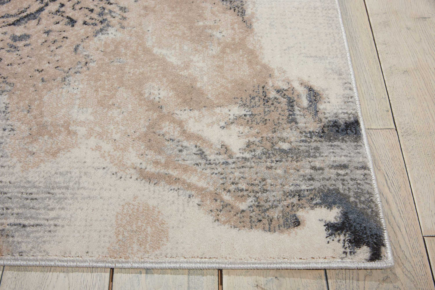 Nourison Home Maxell  Grey  Contemporary