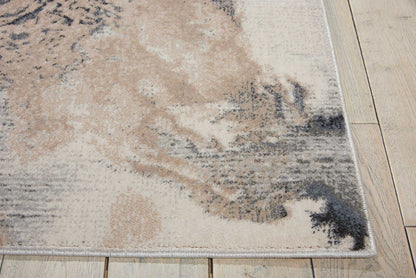 Nourison Home Maxell  Grey  Contemporary