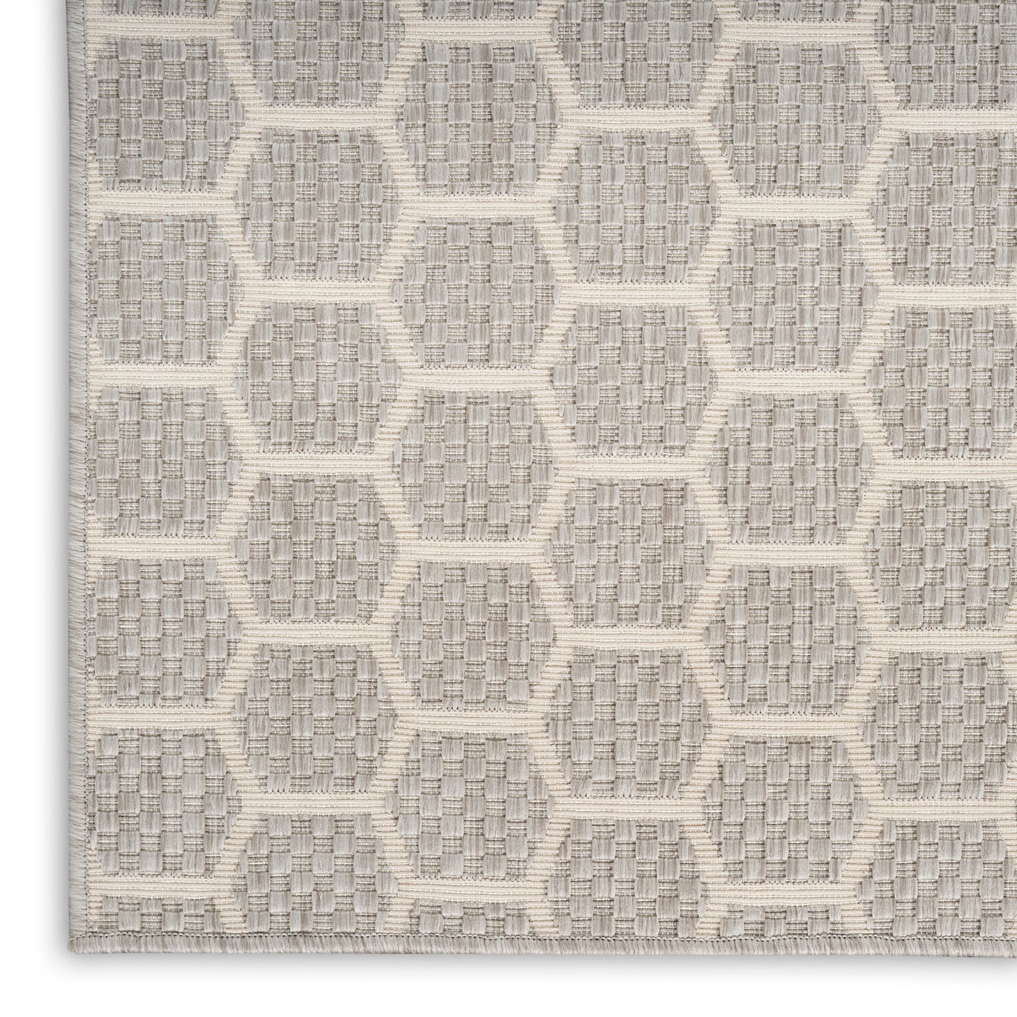 Nourison Home Twist Reversible  Grey  Contemporary