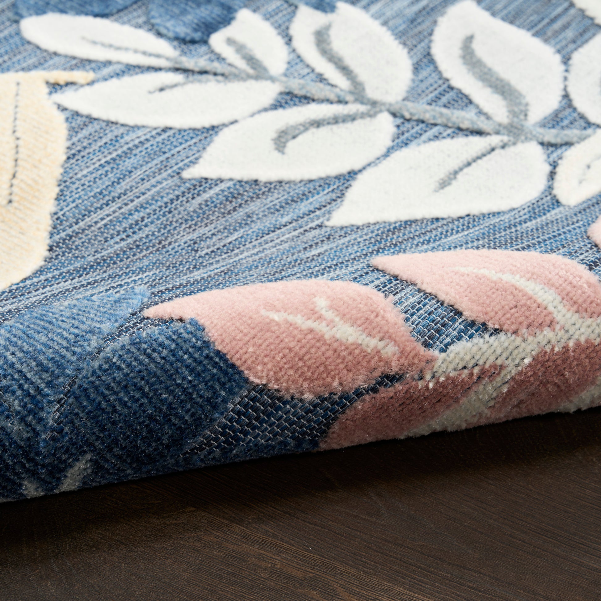 Nourison Home Suncoast  Denim Multicolor  Contemporary