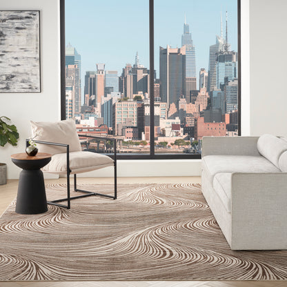 DKNY Central Park West  Beige Brown  Contemporary