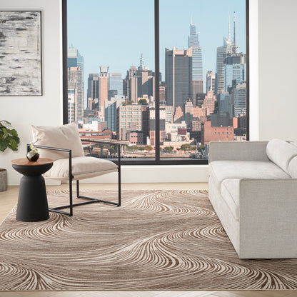 DKNY Central Park West  Beige Brown  Contemporary