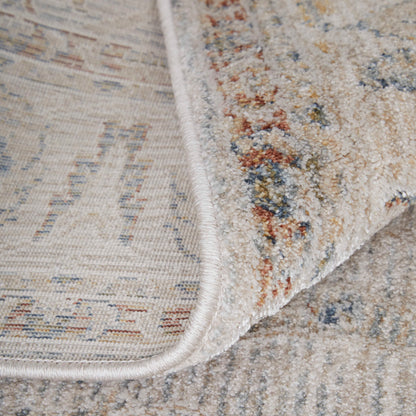 Feizy Pasha 39M4F Ivory Multi Transitional/Bohemian & Eclect Machinemade Rug - Rugs - Feizy - Atlanta Designer Rugs