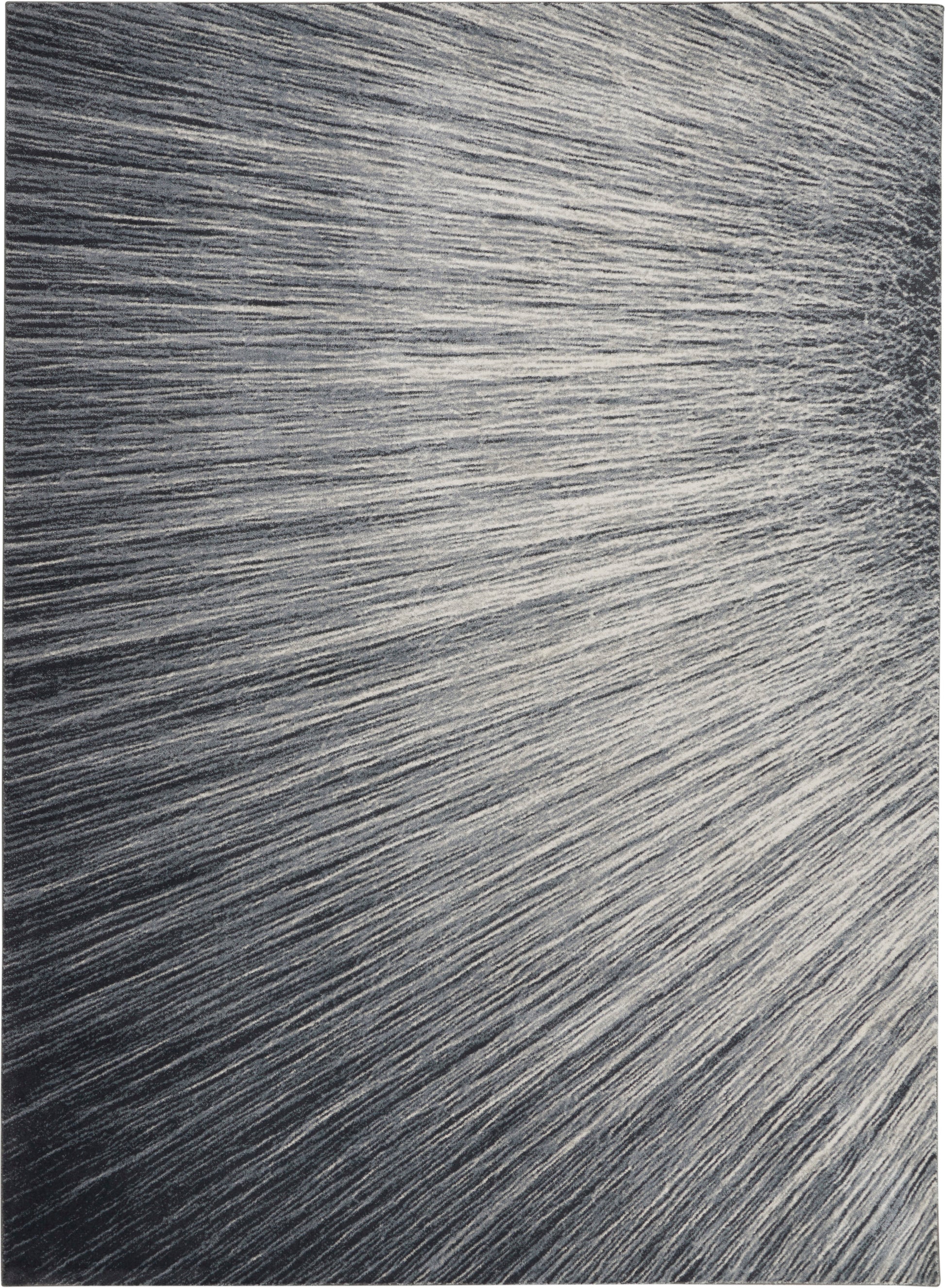 Nourison Home Moroccan Celebration  Blue Grey  Contemporary