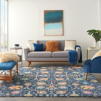Nourison Home Passion  Navy  Transitional